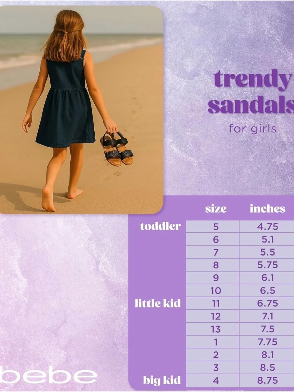 New! bebe glittery Leopard Black Girls Dress Sandals